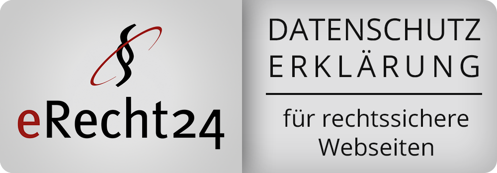 eRecht24 - Datenschutz Siegel